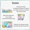 S925 Sterling Silver Platinum Plated Neon Color Love Heart-Shaped DIY Beads(SCC2708)