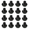 16pcs /Pack WB2K101 Rubber Feet for GE Kenmore Burner Grate Replaces WB02T10461 AP2622260(Black)