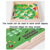 Children Pastoral Plucking Radish Catching Insects Game For Babies Early Education Wooden Toys(Farm)