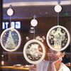 Christmas Decoration Light LED Holiday 3D Hanging Lamp, Power:Battery(Christmas Bell)