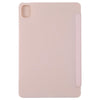 For Xiaomi Mi Pad 5 TPU Three-fold Leather Tablet Case(Pink)