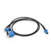 Fakra C Male to 2x Female Y Splitter Cable 50cm RG174
