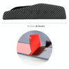 1 Pair 3R-2156 Universal Car Rearview Mirror Rain Blades Mirror Eyebrow Rain Cover (Black)