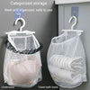 Wall Hanging Storage Bag Drying Underwear Mesh Pocket Cosmetic Storage Hanging Bag, Model: Without Lace