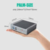 K660S Windows and Linux System Mini PC, Intel Celeron Processor N2840 Quad-Core 1.83- 2.25GHz, 8GB RAM + 128GB SSD, US Plug