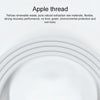 IVON CA70 8 Pin Fast Charging Data Cable, Length: 2m (White)