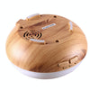 10W 150mL Wood Grain Aromatherapy Air Purifier Humidifier with LED Light for Office / Home Room(Brown)
