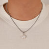 OPK GX2409 Glass Bead Pendant Simple Necklace