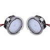 2 PCS DC 12V 2W 6000K 120LM 18-LED Side Rear View Mirror Puddle Lights Lamp for Ford 2013-2017 Explorer/2015-2017 Taurus/2015-2017 Edge/2015-2017 Mondeo