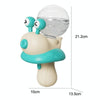 Children Snail Cartoon Water Toy Summer Beach Play Bath Toy(Purple)