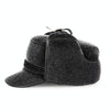 Autumn and Winter Imitation Mink Fur Warm Bombrt Hats Flight Cap for Middle-aged Men, Size:M56-58cm(Gray)