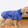 Reflective Dog Raincoat, Purple XS - Breathable & Waterproof