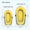 LS-801 Small PVC Water Casual Inflatable Boat, Style: Dual People Use+Hand Pump+Paddle