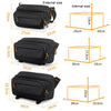 Cwatcun D133 Camera Chest Bag Multi-functional Handheld Slanting Cross Shoulder Camera Casual Bag, Color: Small Black