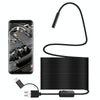 Y101 8mm Spiral Head 3 In 1 Waterproof Digital Endoscope Inspection Camera, Length: 10m Hard Cable(Black)