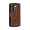 For Samsung Galaxy M56 5G Skin Feel Calf Texture Card Slots Leather Phone Case(Brown)