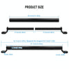 CS-859A1 Motorcycle Electric Vehicle Aluminum Alloy Extended Balance Bar Headlight Mobile Phone Bracket(Black)