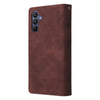 For Samsung Galaxy A16 5G Multifunctional Frosted Zipper Wallet Leather Phone Case(Coffee)