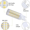 G9 102 LEDs SMD 2835 6000-6500K LED Corn Light, AC 110V (White Light)