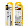WEKOME WDC-169I Raython Series 6A USB to 8 Pin Fast Charge Data Cable Length: 1m(Silver)