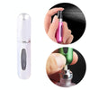 Portable Mini Aluminum Refillable Perfume Bottle Spray Empty Cosmetic Containers Atomizer, Capacity:5ml(Silver)
