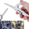 Multifunctional Folding Security Self Defense Folding Saw Carabiner Hanging Buckle Wild Survival Equipment