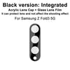 For Samsung Galaxy Z Fold3 5G IMAK Integrated Rear Camera Lens Tempered Glass Film with Lens Cap Black Version