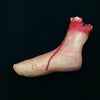 25cm Halloween Horror Props April Fool Day Party Prop Body Parts Decoration Bloody Foot