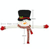CX20208 Elk Pattern Christmas Tree Pendant Decoration, Size: L