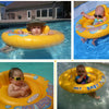 Infant Anti Backwards Swimming Seat Baby Inflatable Swimming ring, Size:Inner Ring Diameter: 36cm