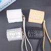 For AirPods 3 Crocodile Texture Earphones Protective Case(Black)