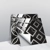 20 PCS 10cm PVC Crystal Covered Film Geometric Pattern Tile Wall Sticker(TS241)