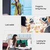 Bluetooth Tracker 2-Pack, Key Finder, Anti-Lost Alarm - Blue