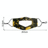 Anti-Fog Lip Language Face Shield For The Deaf And Mute Solid Color Printing Face Shield(Lake Blue)