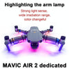 For DJI Mavic Air 2 Drone Arm Lights Variable Color LED Lighting