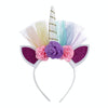 F006 Cartoon Headband Children Birthday Festival Party Hair Accessories(White 2)