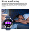 HD Watch X 1.43 inch IP68 BT5.3 Sport Smart Watch, Support Bluetooth Call / Sleep / Blood Oxygen / Heart Rate / Blood Pressure Health Monitor(Black Leather + Black Silicone Strap)