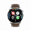 TM05 Pro Smart Bracelet, 1.46 inch Leather Band IP67 Waterproof Smart Watch, Bluetooth Call / Heart Rate / Blood Pressure / Blood Oxygen(Silver)