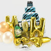 Birthday Party Layout Letter Aluminum Film Balloon Decoration Set(Style Three)