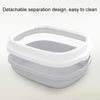 Small Green Covered Cat Litter Box with Scoop