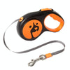 Retractable Dog Lead, 5m, Black - Small/Medium Breeds