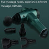 Muscles Relax Massager Portable Fitness Equipment Fascia Gun, Specification: 6232 32 Gears Blue(AU Plug)