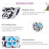 S925 Sterling Silver Heart Flower Butterfly Beads DIY Bracelet Necklace Accessories