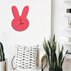 Rabbit Pattern Creative Living Room Decorative Wall Clock (Pink)