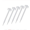 10 PCS/Set Luminous Camping Canopy Tent Ground Screw Pegs Horn Nails Outdoor Climbing Tent Plastic Nails Tent Accessories