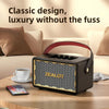 Zealot MT01 Retro Card Portable Wireless Bluetooth Speaker(Black)