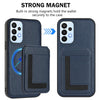 For Samsung Galaxy A32 5G CX01 Detachable Magsafe Magnetic Card Bag Phone Case(Dark Blue)