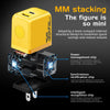 M167 PD 35W Type-C and USB QC 3.0 Fast Charger, Specification:US Plug(Black)