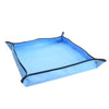 Balcony Green Planting Pot Rolling Basin Mat Home Gardening Seed Planting Waterproof Flower Pad Replacement Operation Pad(V2.0 Blue)