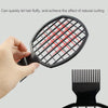Men Curly Hair Comb Afro Dirty Braid Hair Comb(NO8-2 Red)